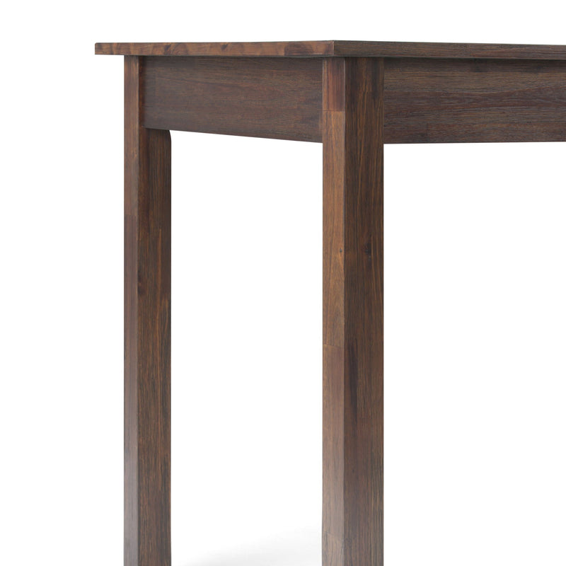 Monroe - Desk - Distressed Charcoal Brown by HouseOfZazla