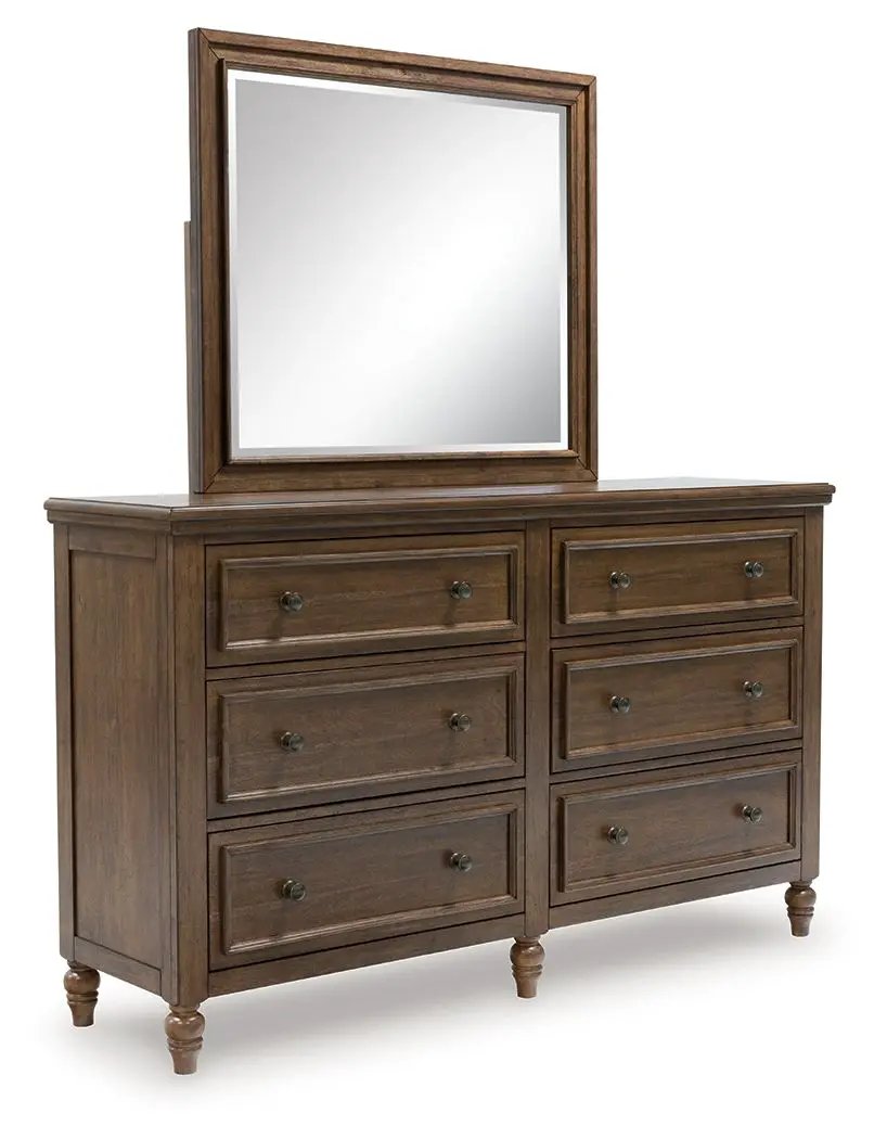Sturlayne - Dresser And Mirror - Brown by Unique Piece Furniture