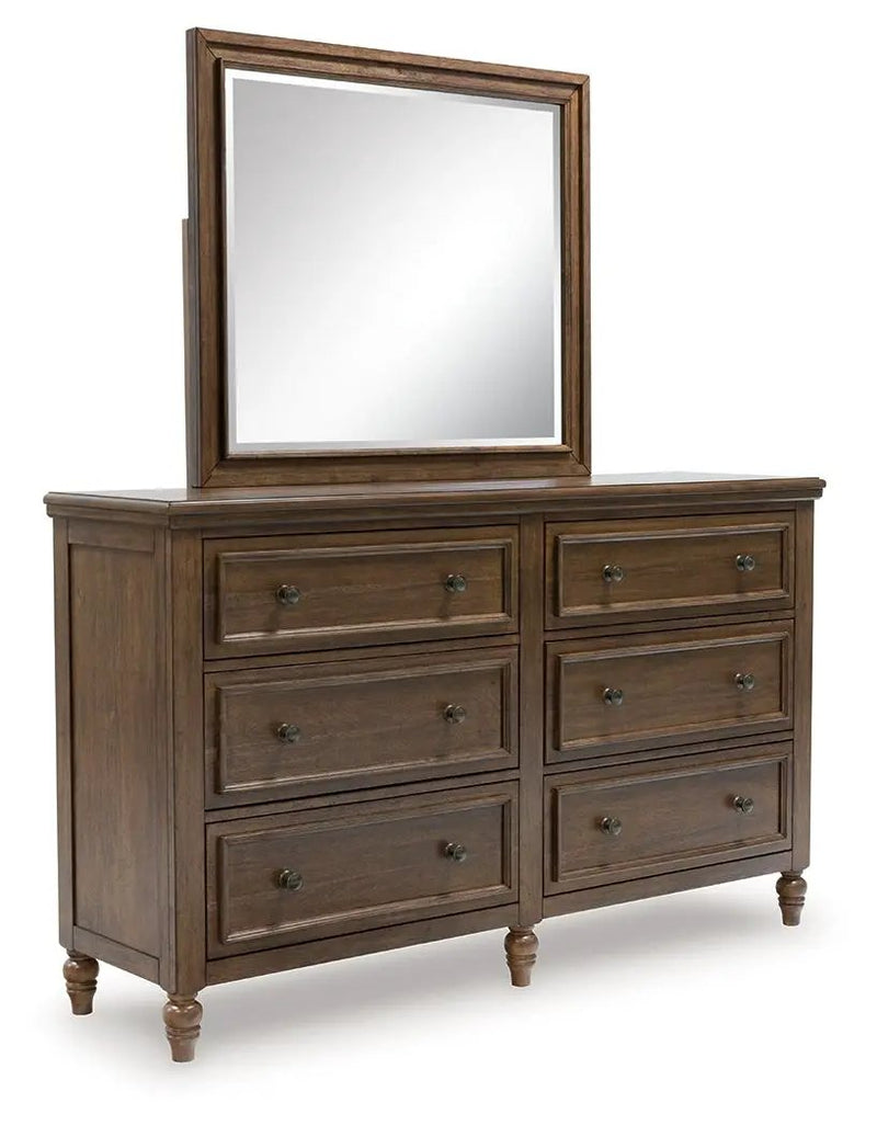 Sturlayne - Dresser And Mirror - Brown by Unique Piece Furniture