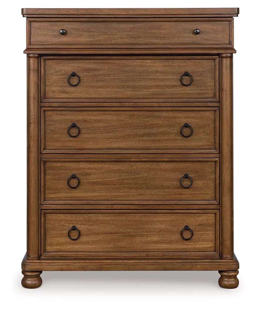 Rowlenstown - Five Drawer Chest by Unique Piece Furniture