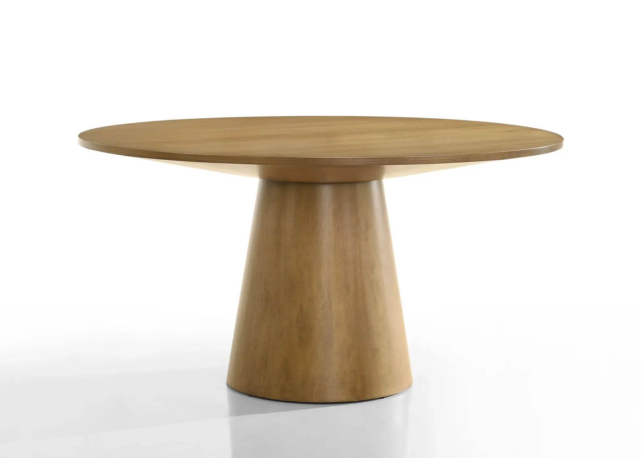 Jasper - Wide Contemporary Round Dining Table Set by HouseOfZazla