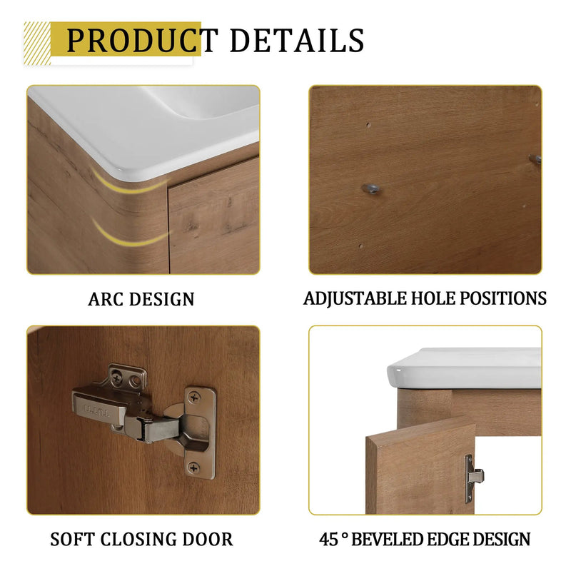 64'' Freestanding Bathroom Vanity with Ceramic Sink by HouseOfZazla