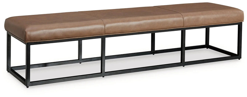 Joston - Accent Bench - Caramel by Unique Piece Furniture