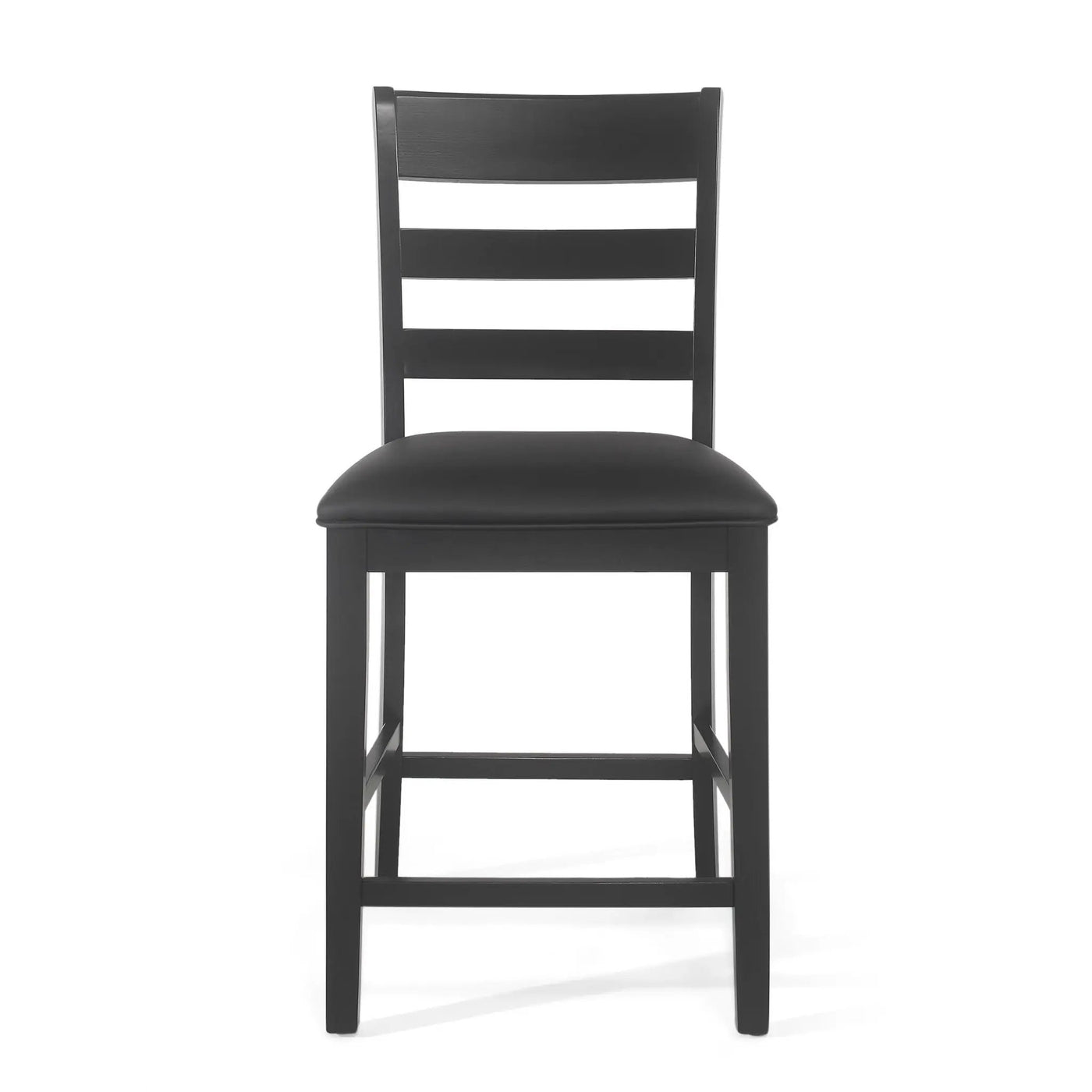 Farmhouse Upholstered Wood Counter Stools by HouseOfZazla