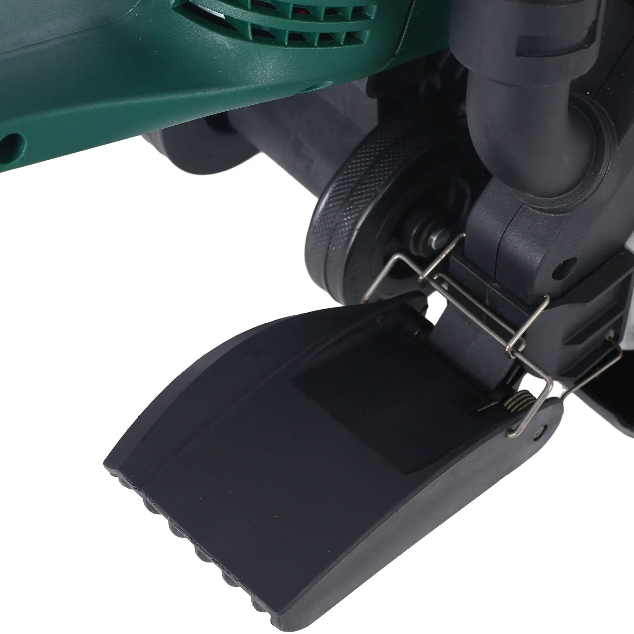 Portable Electric Corded Circular Concrete Saw 14" Wet / Dry Cutter 2600W Green Steel With Water Line & Guide Roller - Green by HouseOfZazla