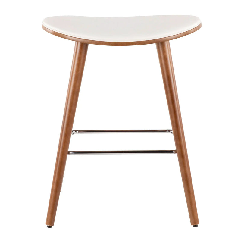 Saddle - Contemporary Counter Stool (Set of 2) by HouseOfZazla