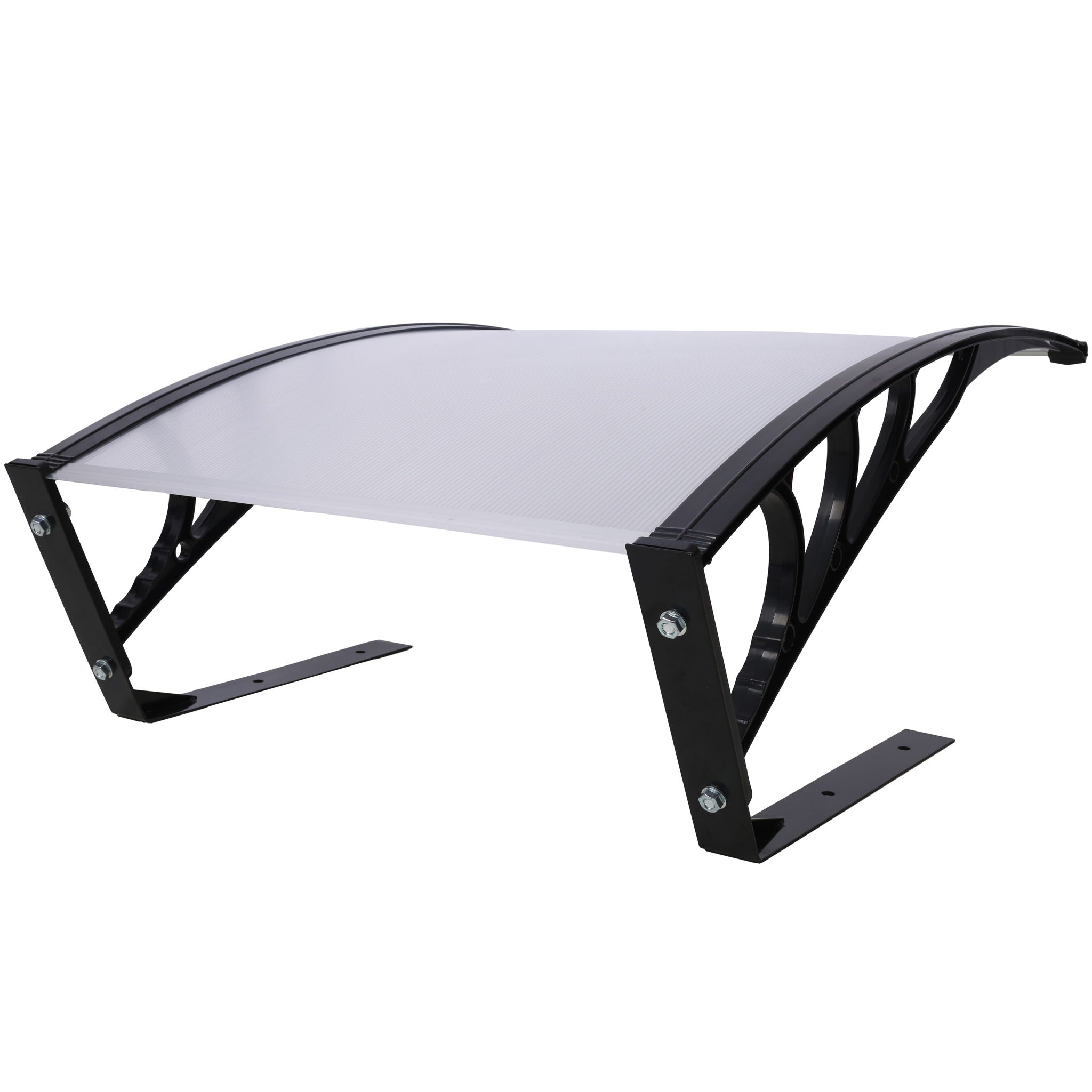 Weather Resistant Polycarbonate Canopy Outdoor Shade Cover For Robotic Lawn Mowers - Black by Unique Piece Furniture