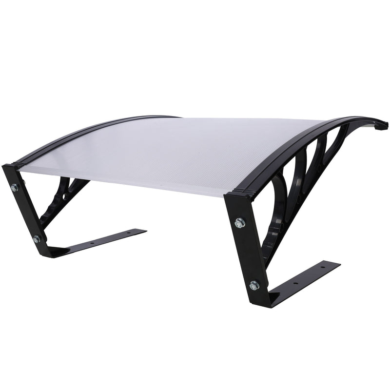 Weather Resistant Polycarbonate Canopy Outdoor Shade Cover For Robotic Lawn Mowers - Black by Unique Piece Furniture