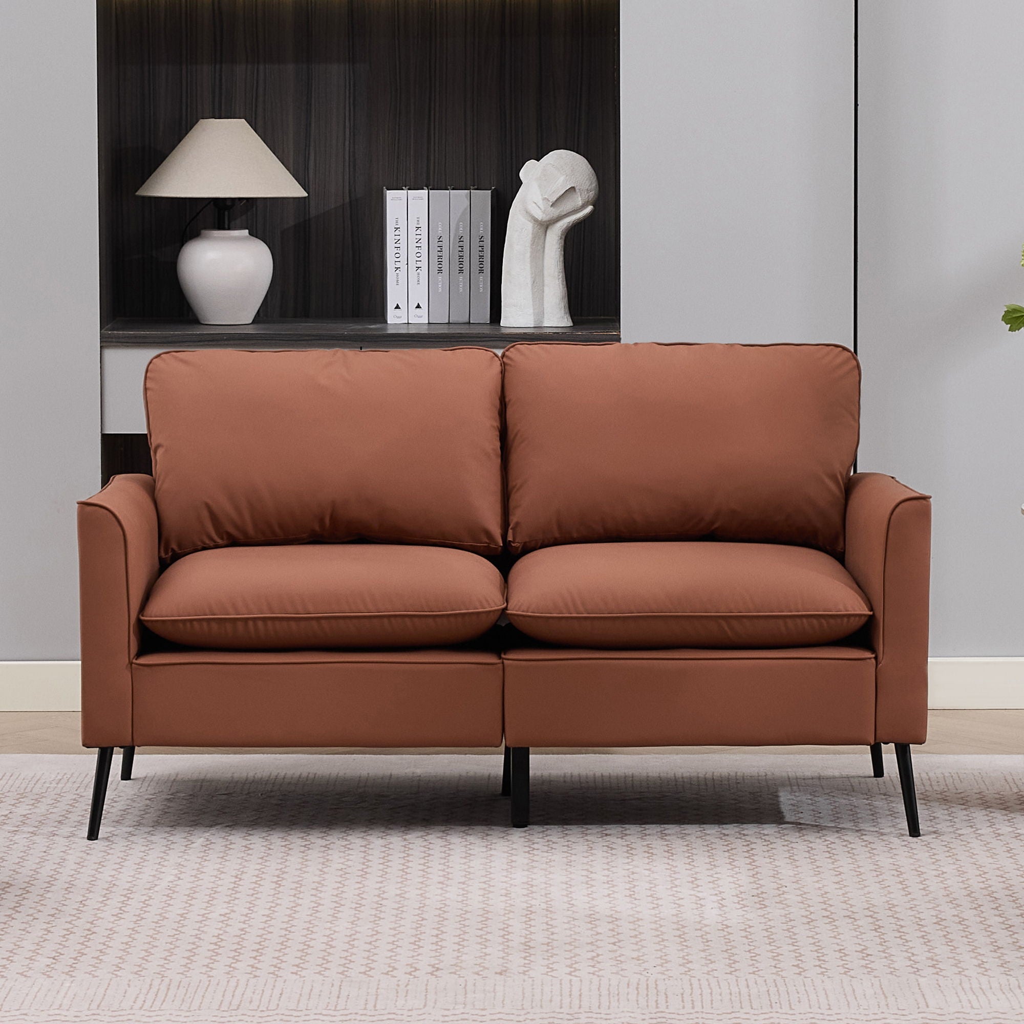 Upholstered Loveseat, For Living Room by HouseOfZazla