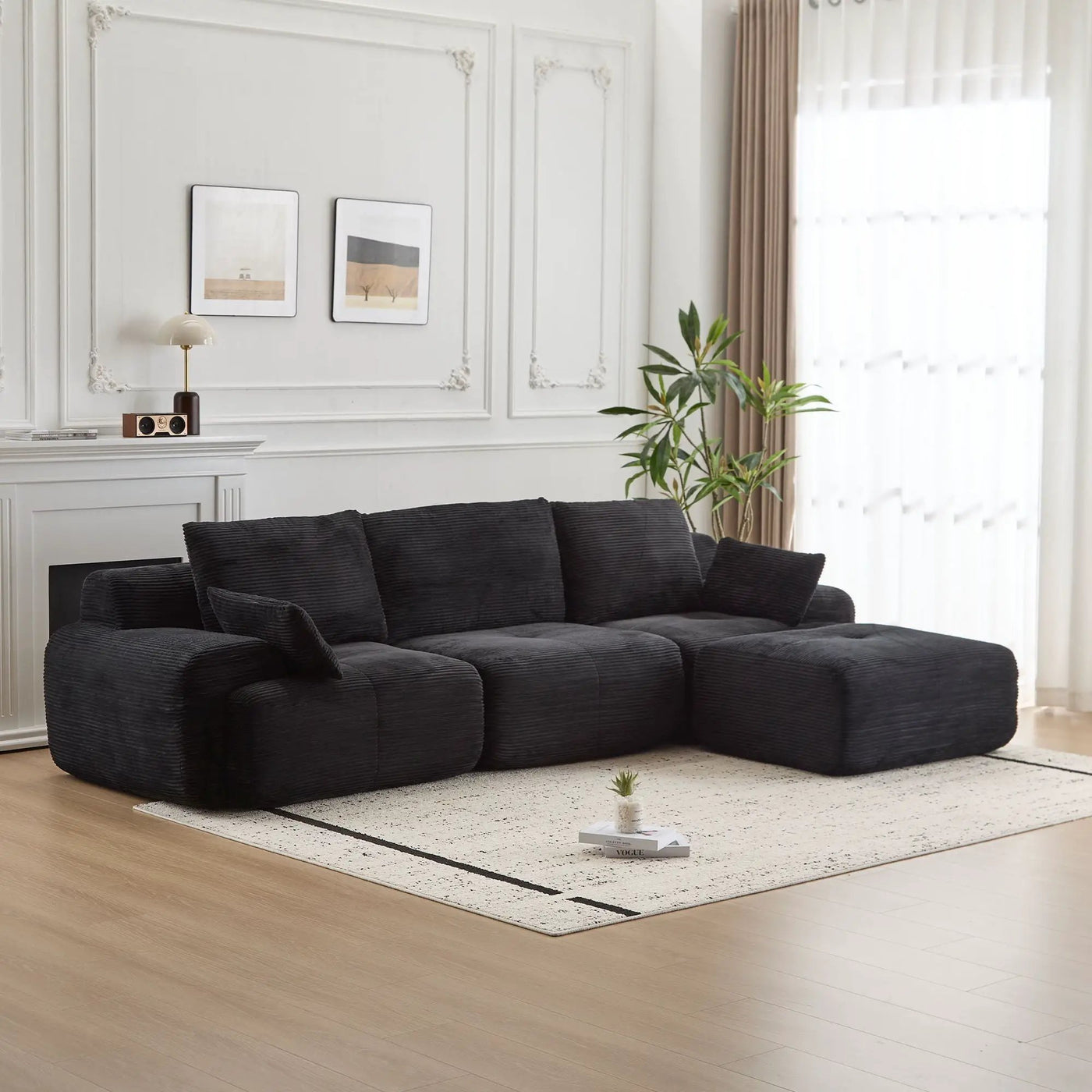 Compressed Sofa Large Sectional Couches for Living Room by HouseOfZazla