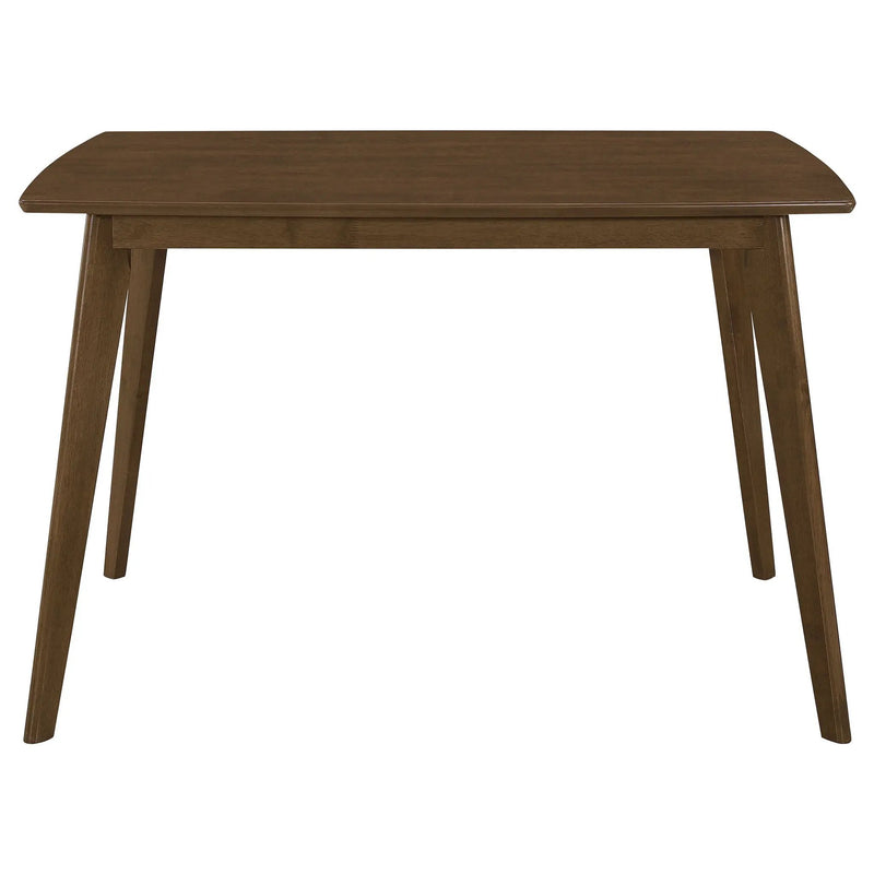 Kersey 5-piece Rectangular Dining Table Set Chestnut by Unique Piece Furniture