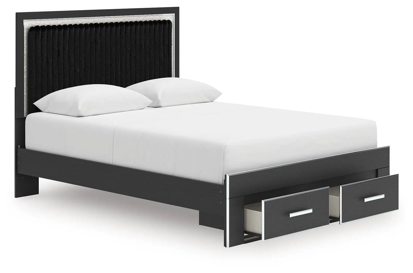 Zuraleus - Upholstered Panel Platform Storage Bed by Unique Piece Furniture