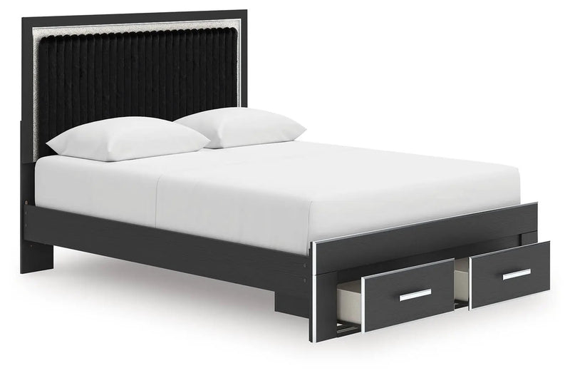 Zuraleus - Upholstered Panel Platform Storage Bed by Unique Piece Furniture