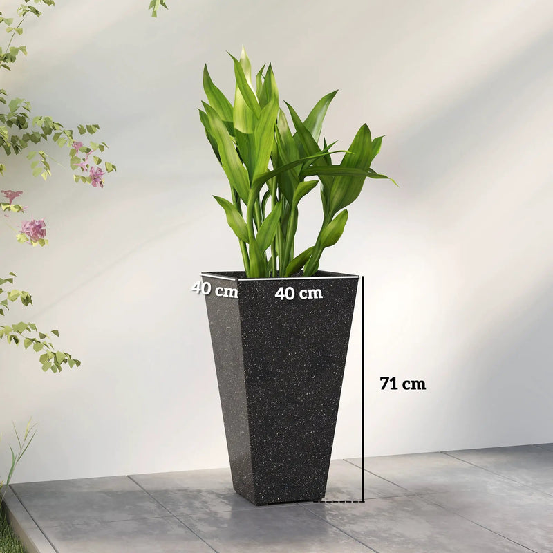 Outsunny 28" Tall Planters, Set of 3 by HouseOfZazla