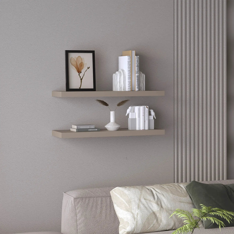 Ecco 31.5" Wide Floating Shelves Set of 2 by HouseOfZazla
