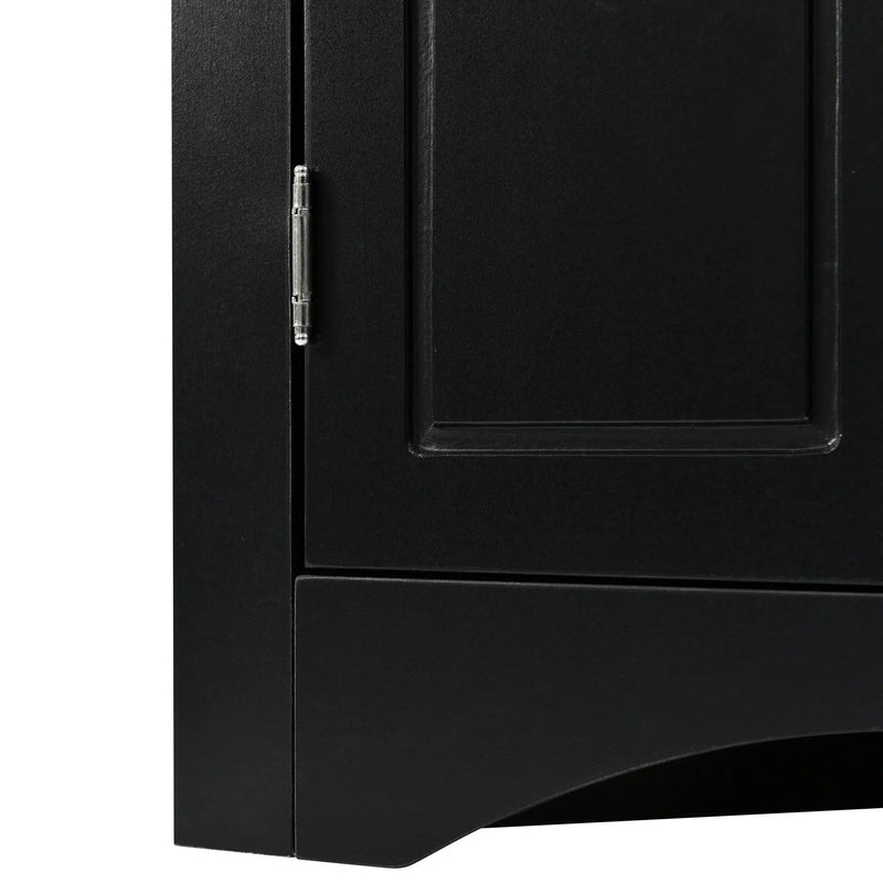 Triangle Bathroom Storage Cabinet With Adjustable Shelves, Freestanding Floor Cabinet For Home Kitchen by HouseOfZazla