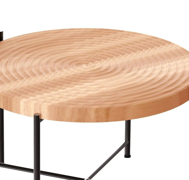Coffee And End Table Set Waterproof Cover (Set of 2) - Natural Wood / Brown by HouseOfZazla