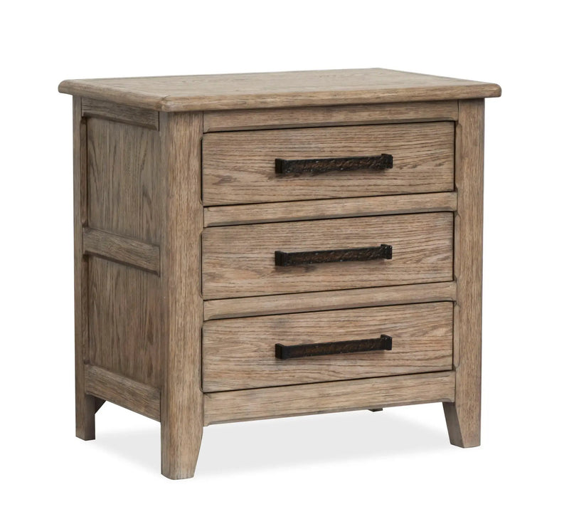 Claremont - Drawer Nightstand - Smokey Taupe by Unique Piece Furniture