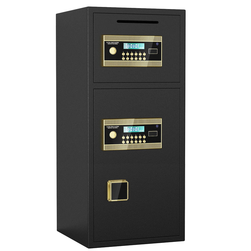 Large Double Door Coin Operated Safe, Digital Security Safe With Fireproof And Waterproof Bag by HouseOfZazla