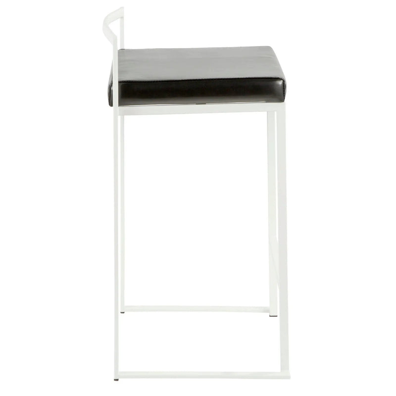 Fuji - Simple Elegance, Contemporary Stackable Counter Stool by HouseOfZazla