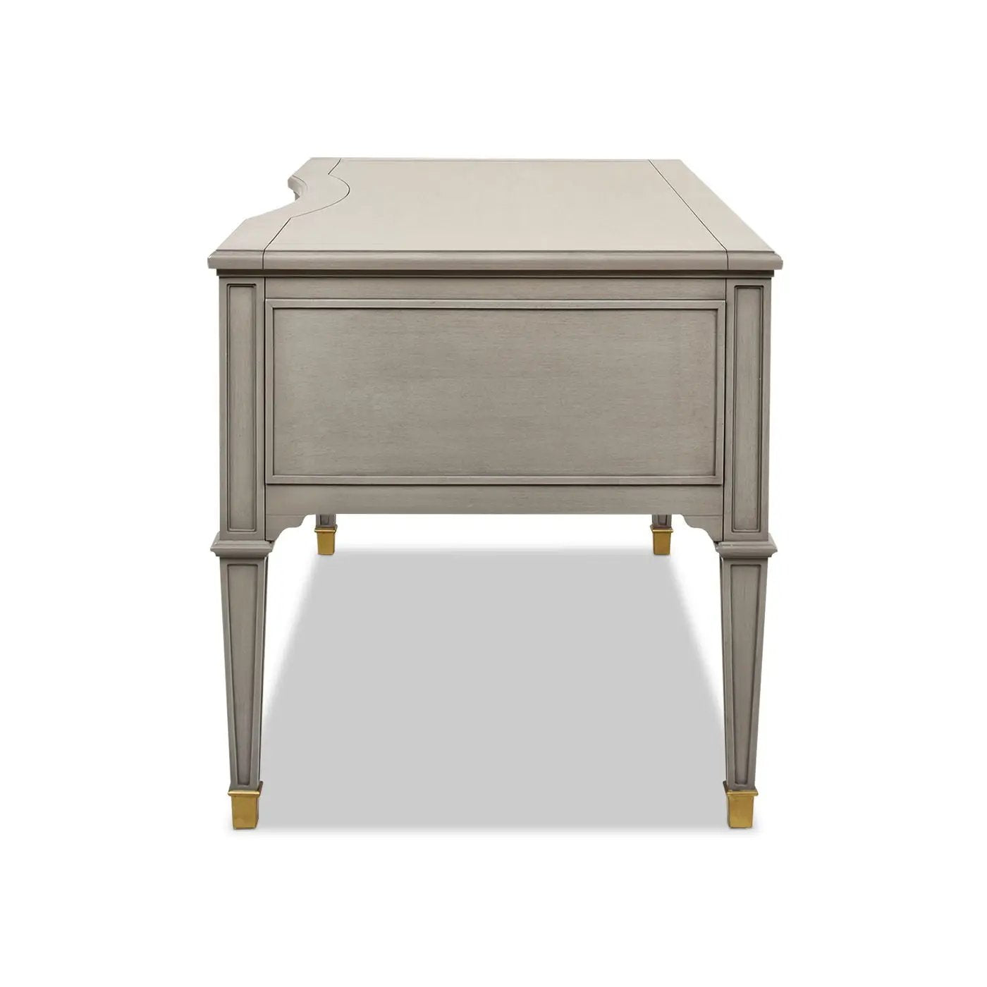 Dauphin - 5 Drawer Executive Desk by HouseOfZazla