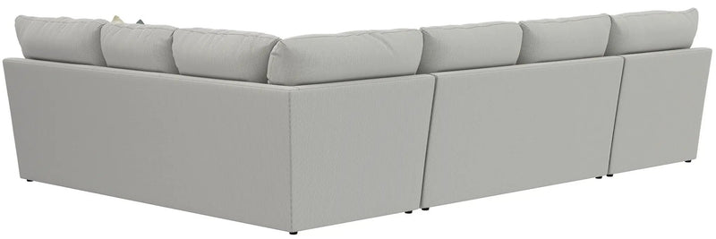 Stockbridge - Sectional With Comfort Coil Seating And 9 Accent Pillows Included by Unique Piece Furniture