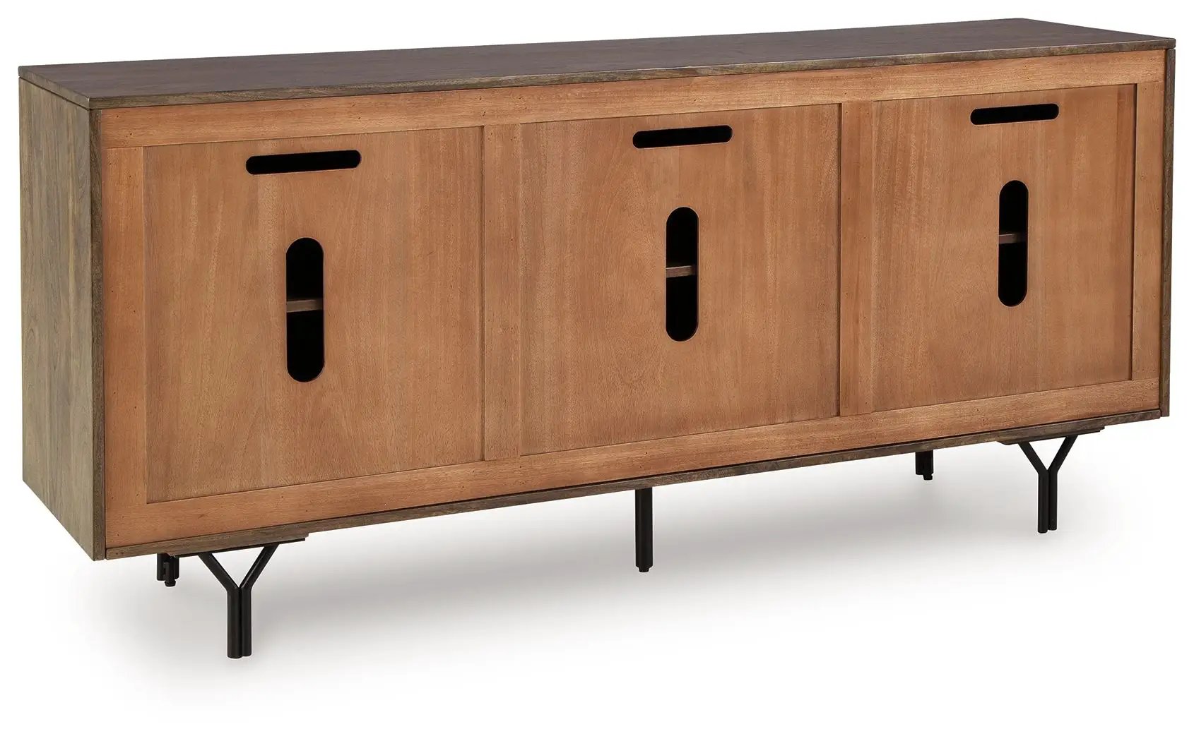 Lavinmont - Accent Cabinet - Multi Brown by Unique Piece Furniture