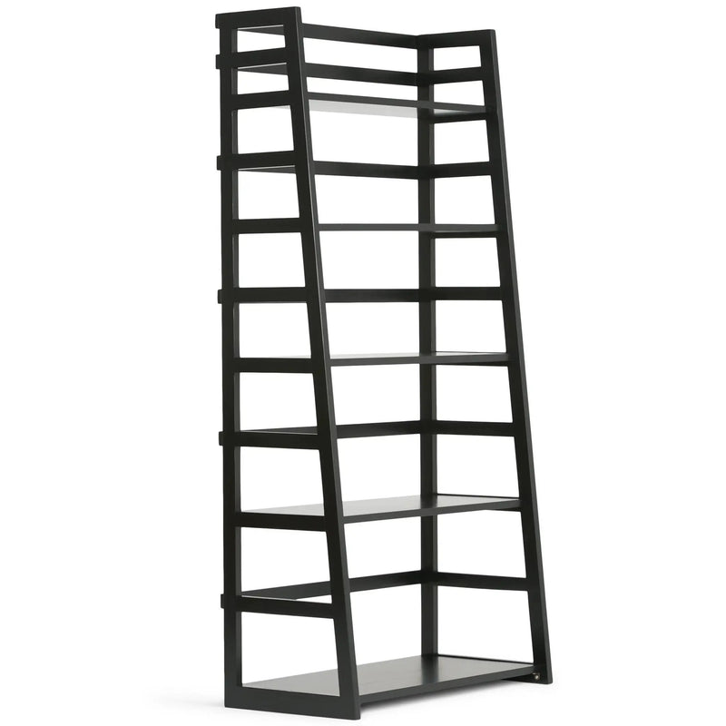Acadian - Handcrafted Ladder Shelf Bookcase by Unique Piece Furniture