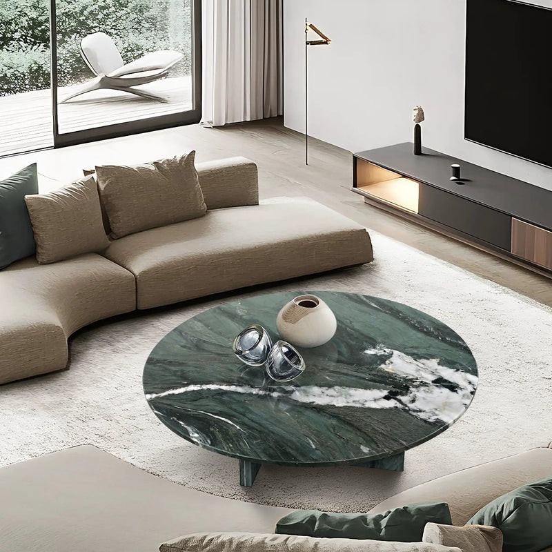 Luxury Coffee Table With Unique Veining, Unique Stone Design by Unique Piece Furniture