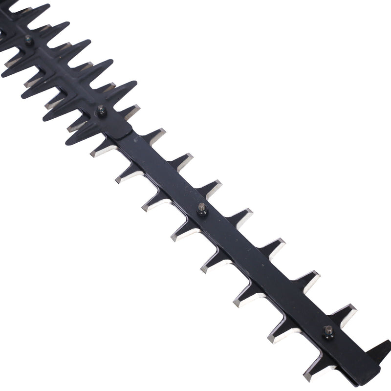26Cc Gas Powered Hedge Trimmer With Double Sided Blade And Recoil Start - Orange by HouseOfZazla