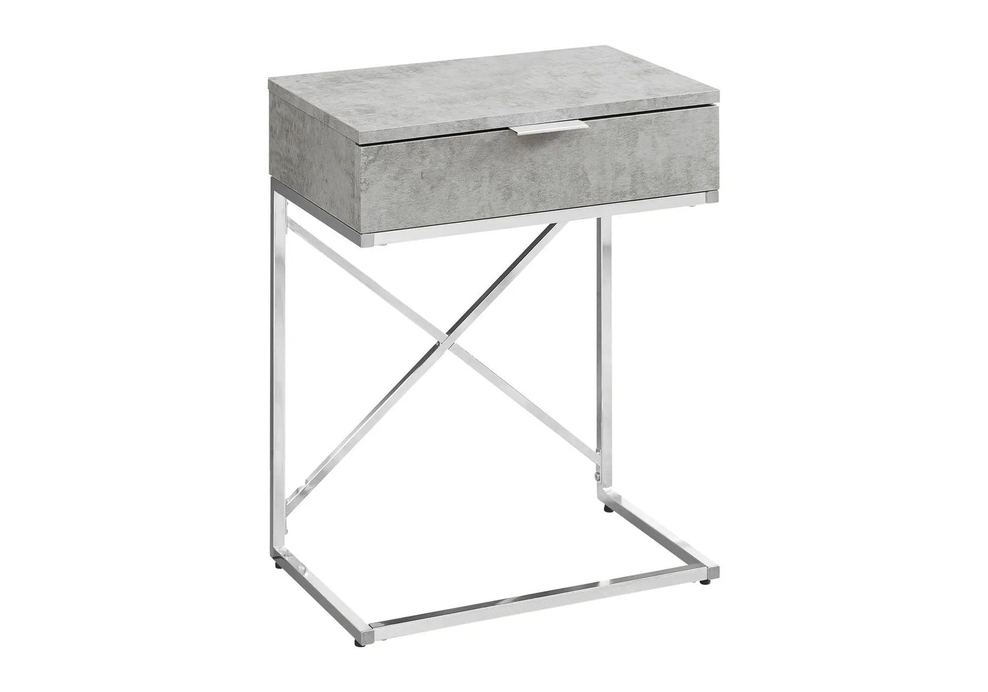 Accent Side Table, Storage Drawer, Spacious Tabletop, Contemporary & Modern by Unique Piece Furniture