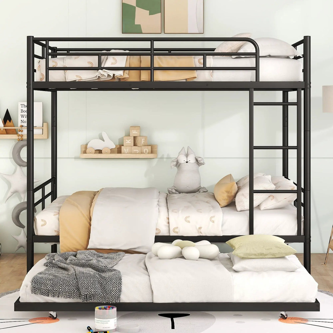 Steel Construction Bunk Bed by Unique Piece Furniture
