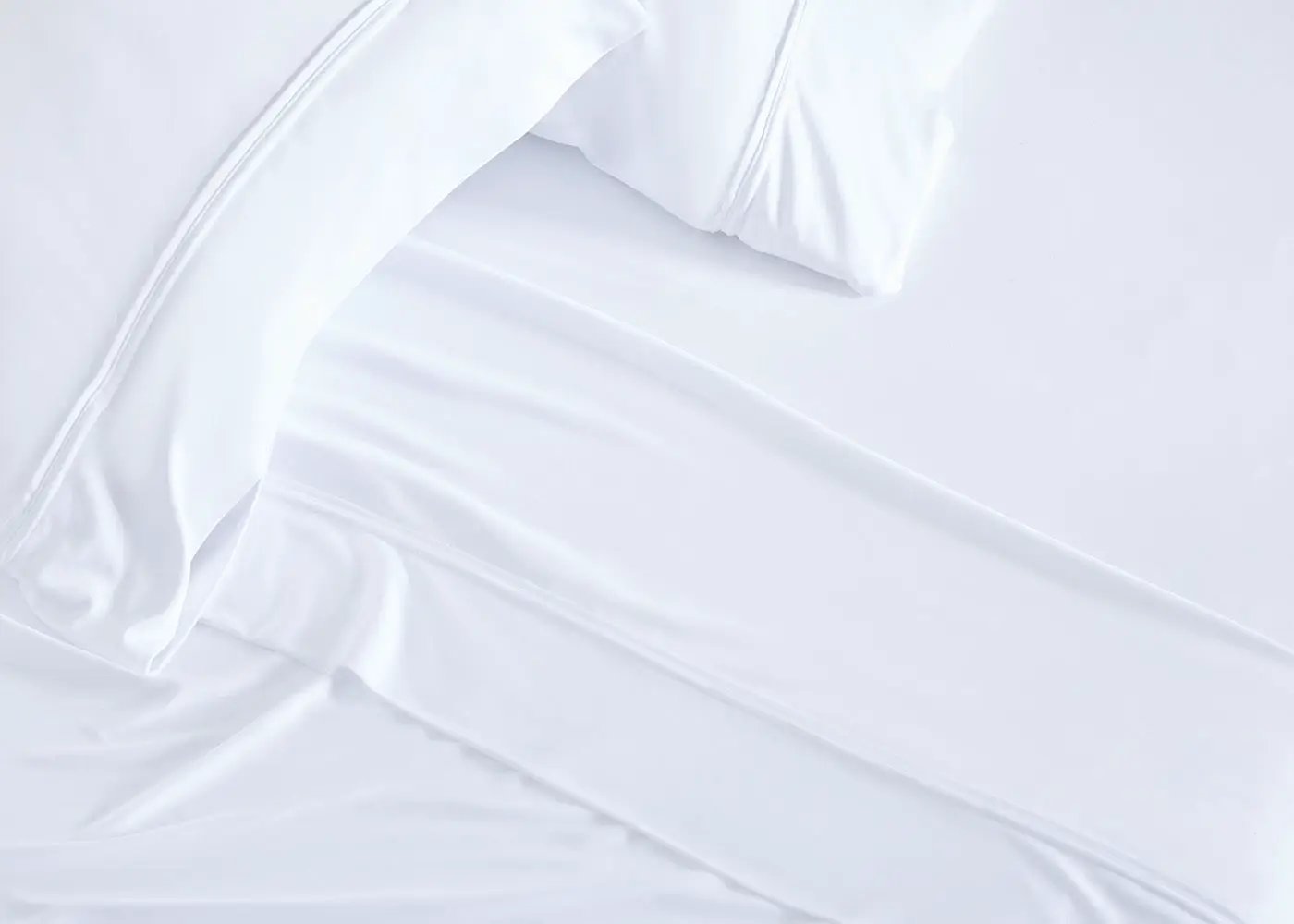 BedGear Dri-Tec King Pillowcase Set, White by HouseOfZazla