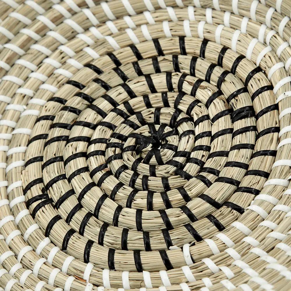S/2 Kira Woven Seagrass Bowls by HouseOfZazla