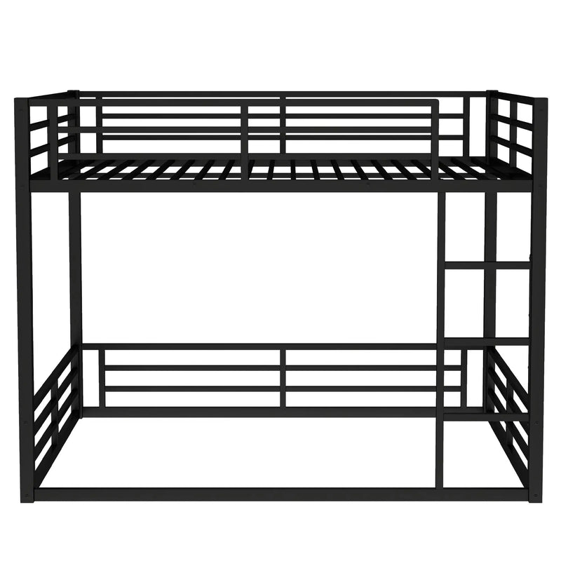 Metal Queen Over Queen Bunk Bed for Teens and Adults by HouseOfZazla
