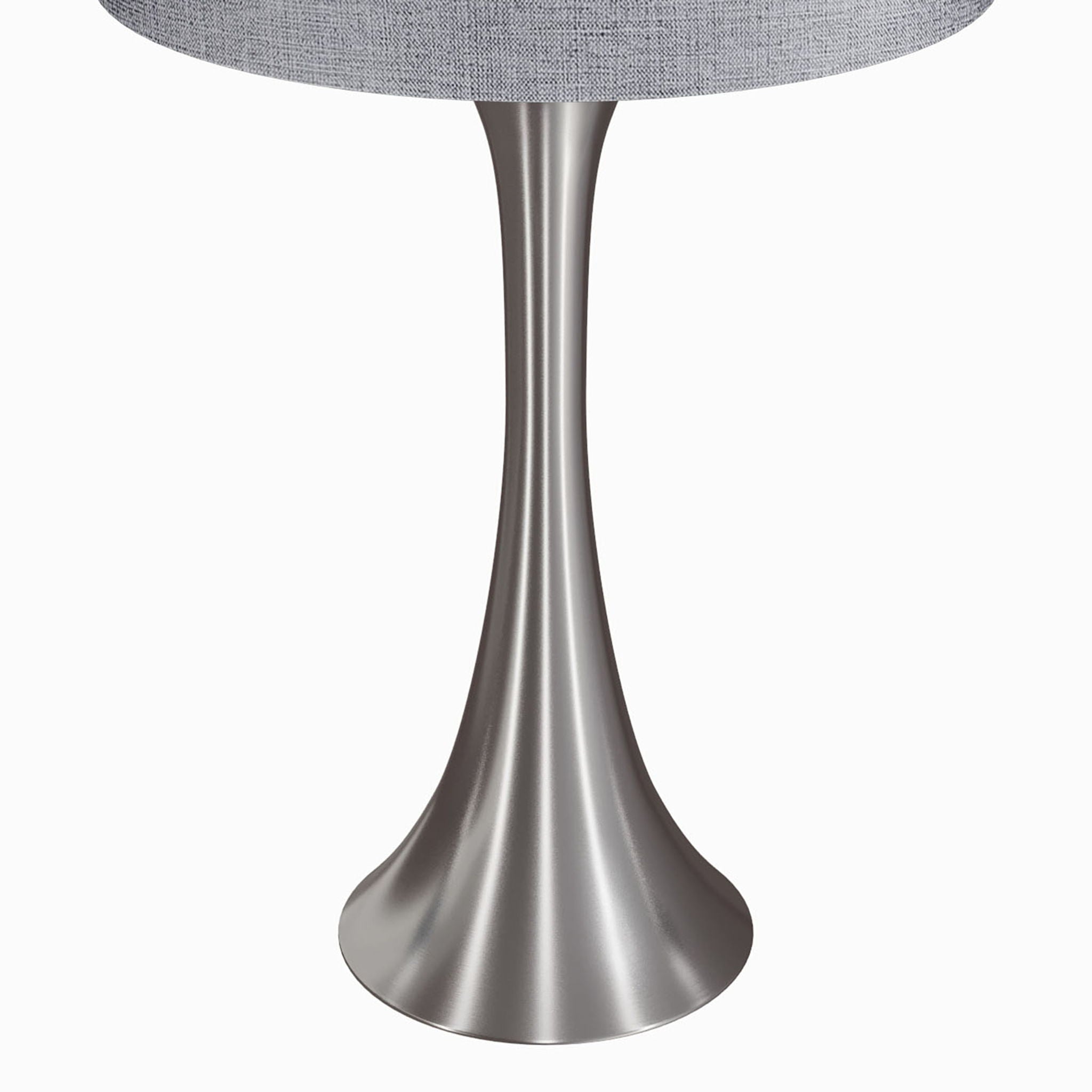 Lenuxe - Contemporary Semi Gloss Table Lamp (Set of 2) by HouseOfZazla