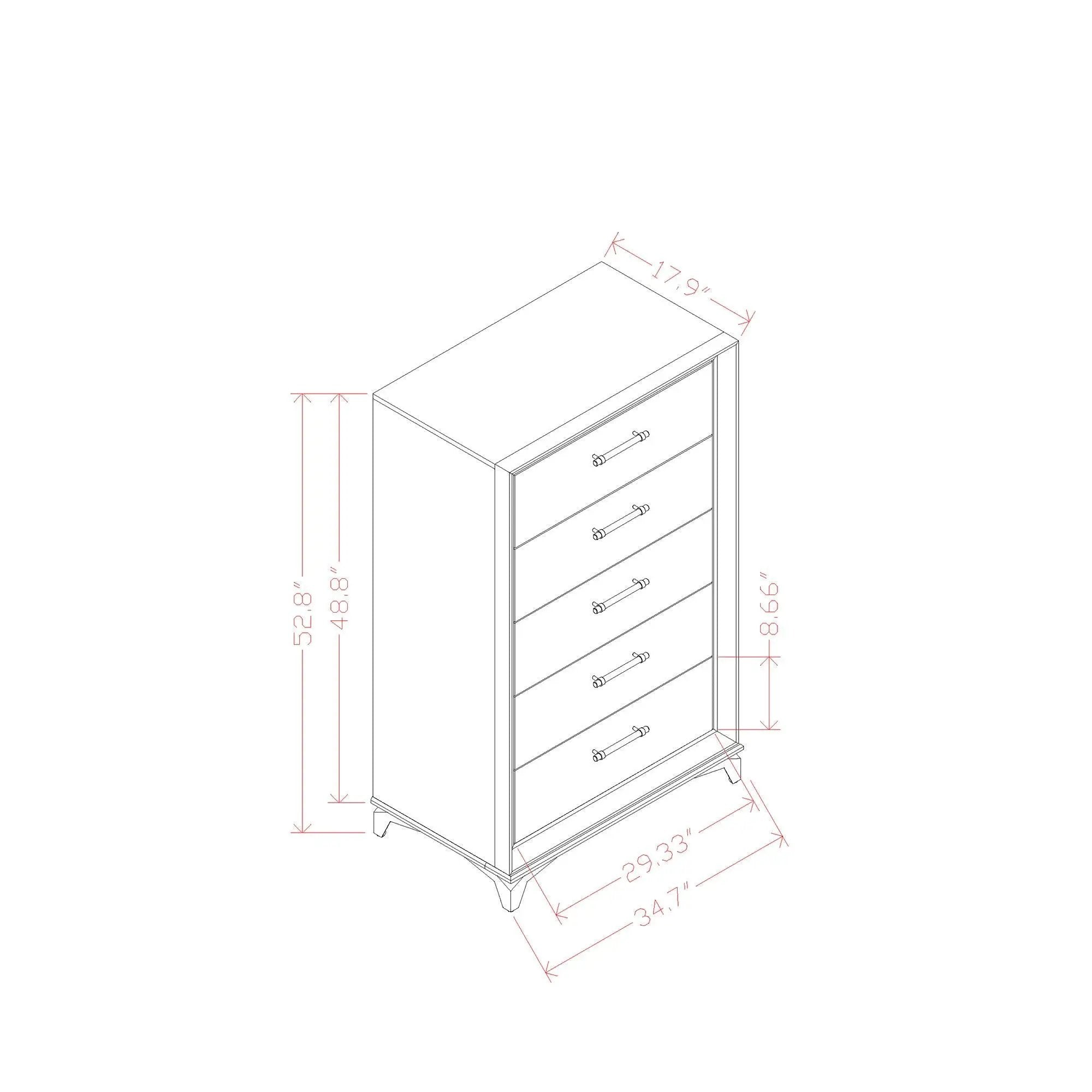 Star - Chest - White by HouseOfZazla