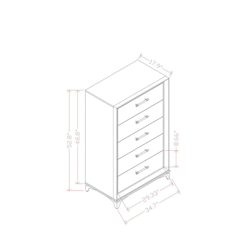 Star - Chest - White by HouseOfZazla