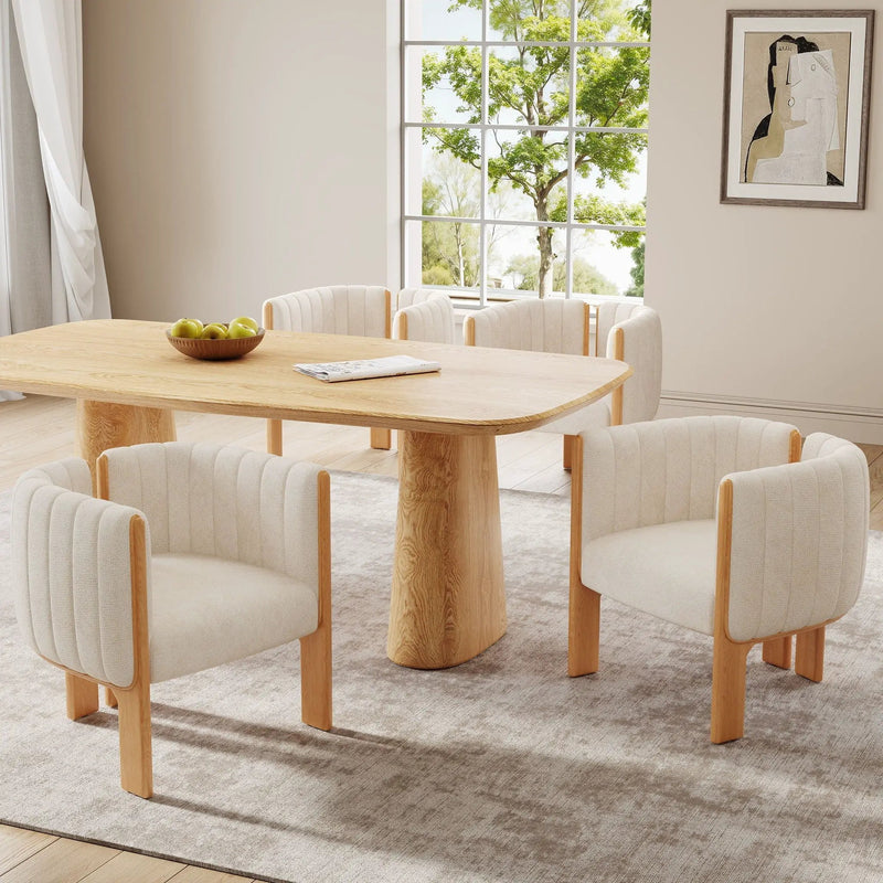 Comfort Stylish Seating Dining Chair Set by HouseOfZazla