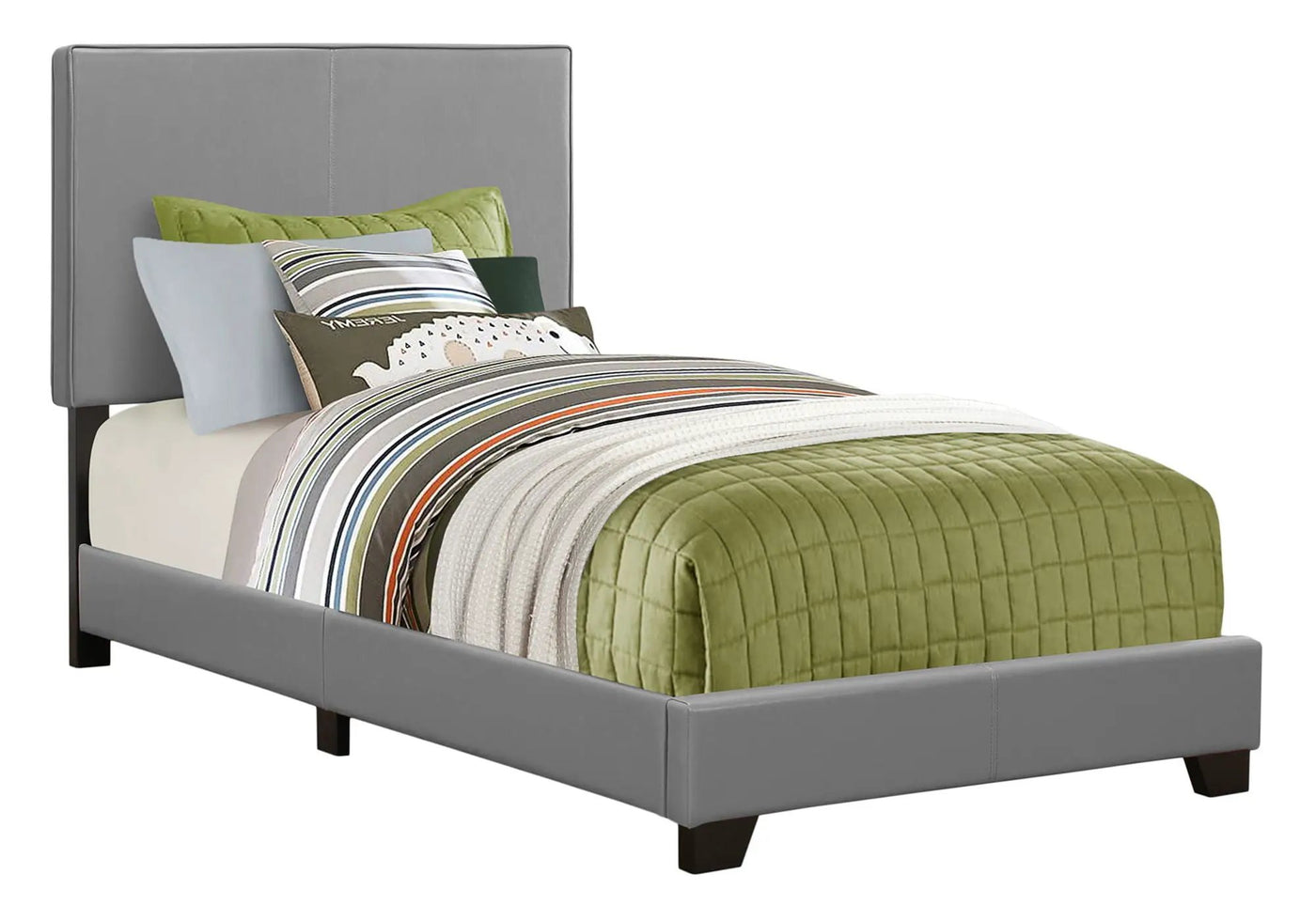 Bed, Upholstered, Transitional by Unique Piece Furniture