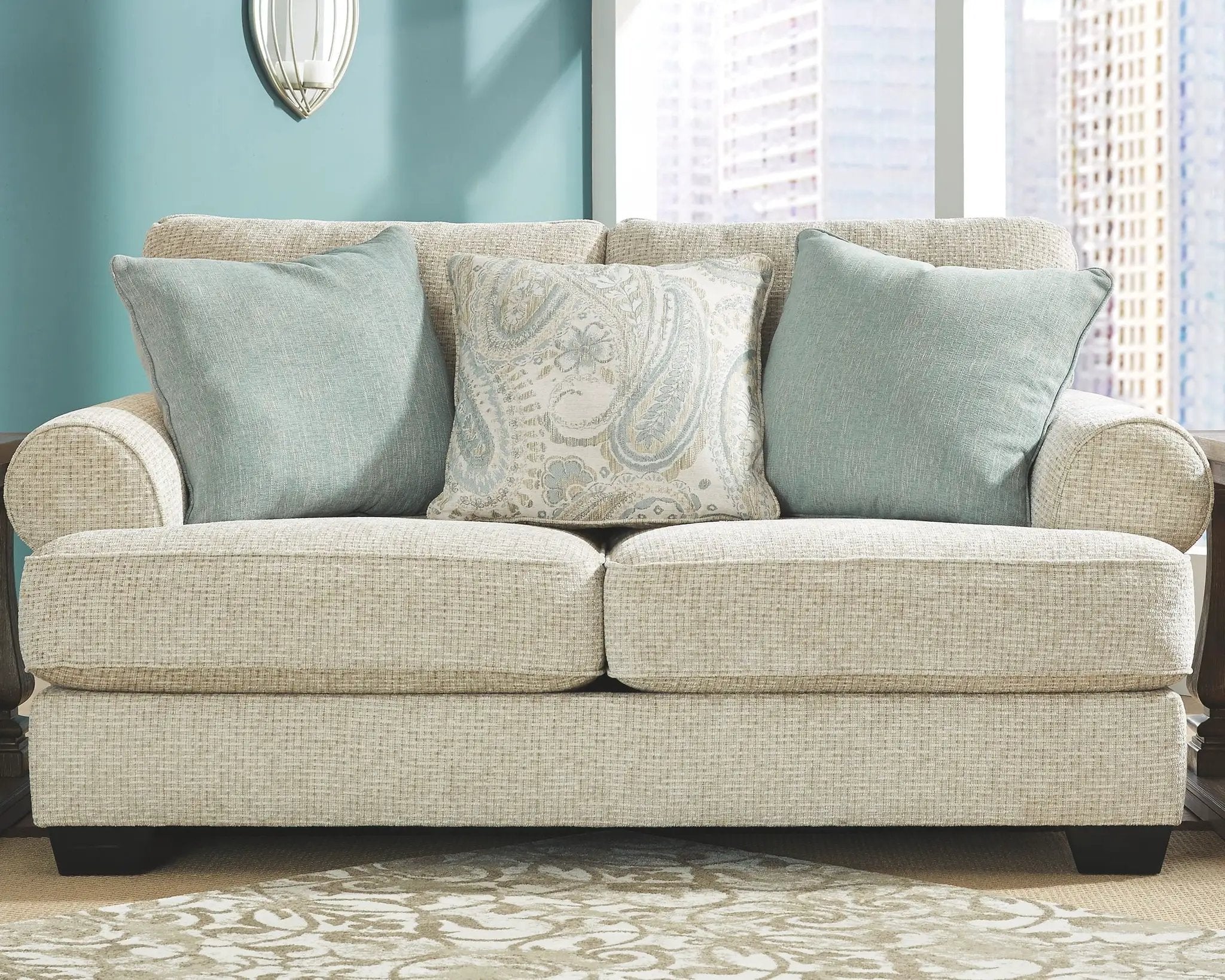Monaghan - Loveseat - Sandstone by Unique Piece Furniture