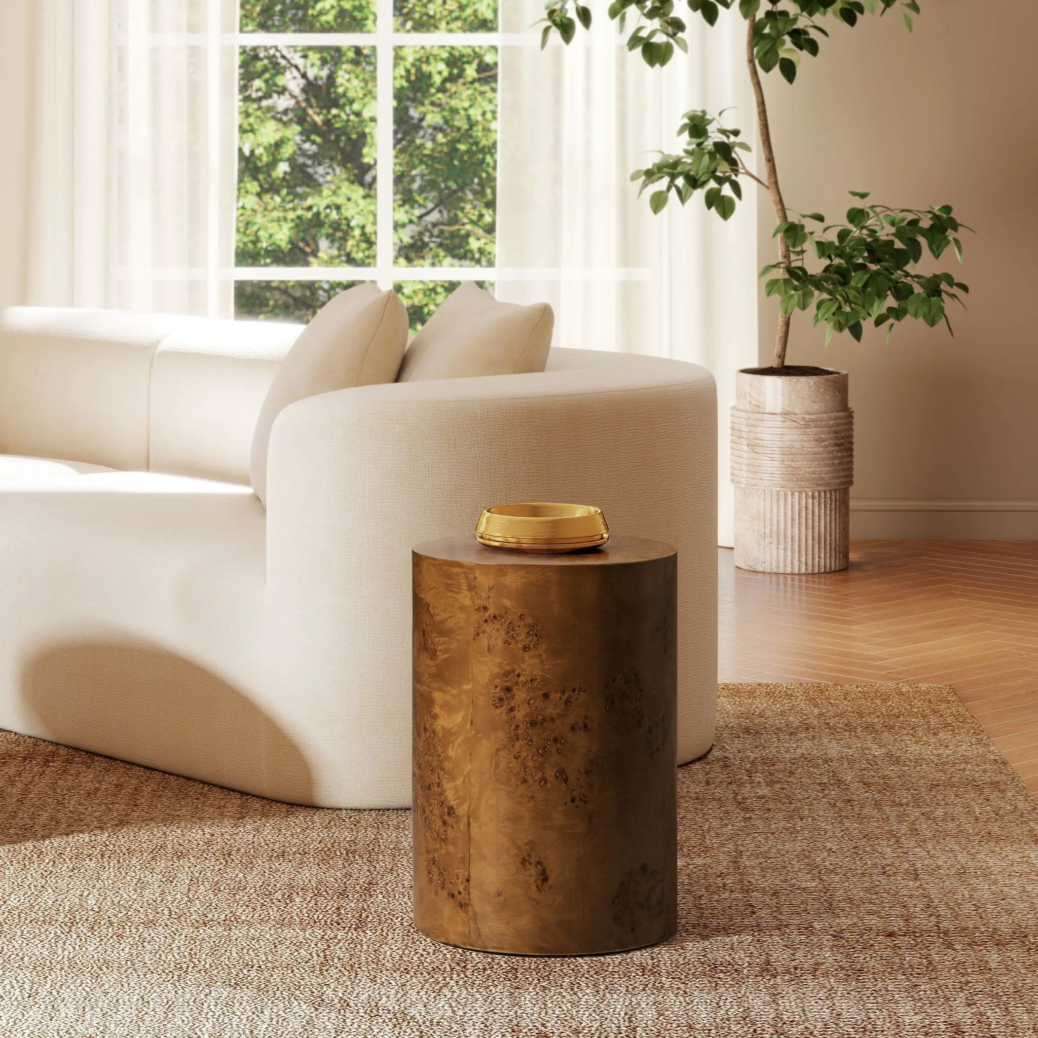 Nebula - Accent Pillar Side Table by Unique Piece Furniture