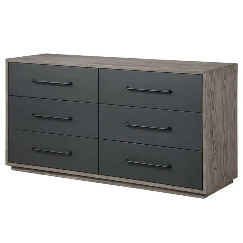 Estevon - Dresser - Gray Oak by Unique Piece Furniture