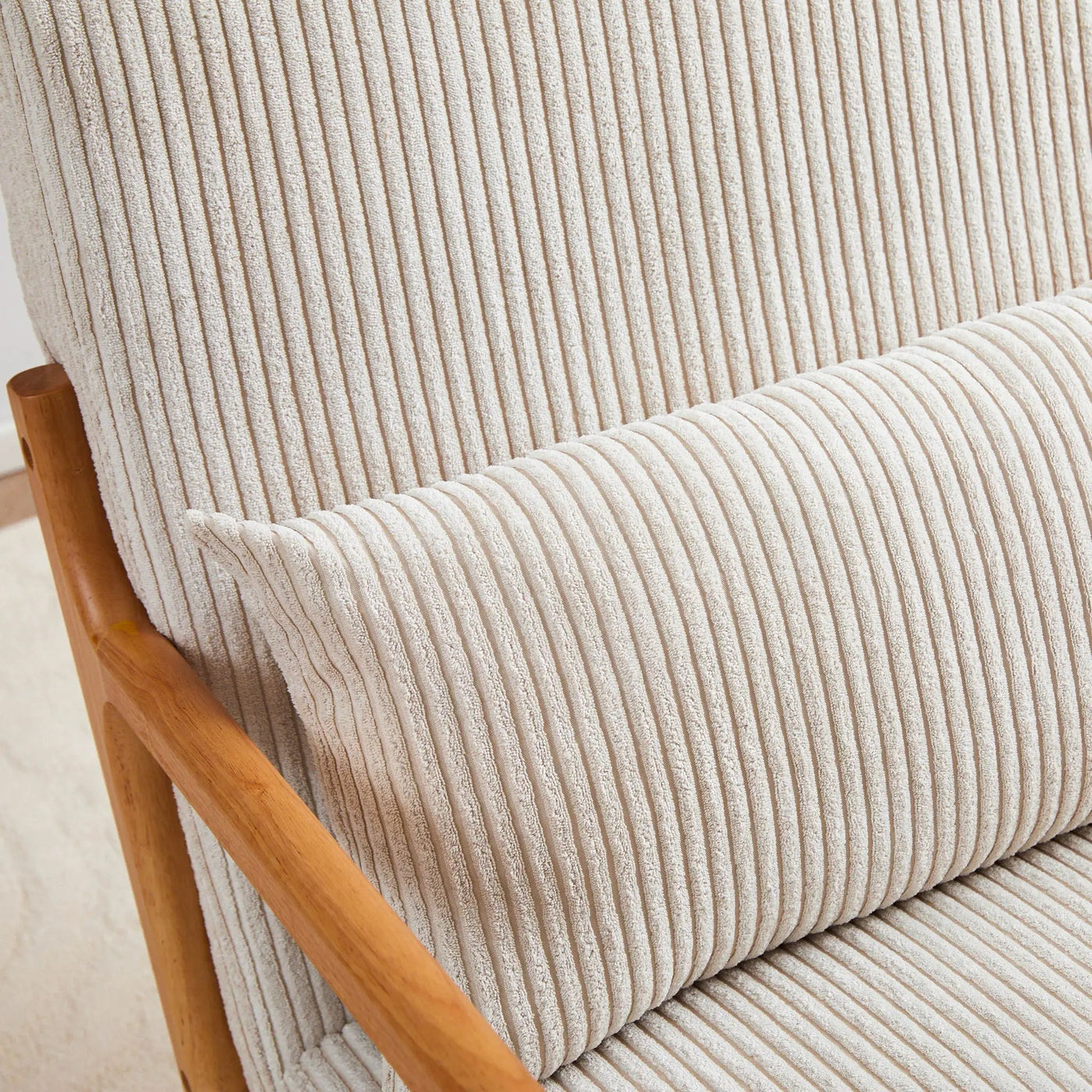 Accent Arm Chair With Pillow Upholstered by Unique Piece Furniture