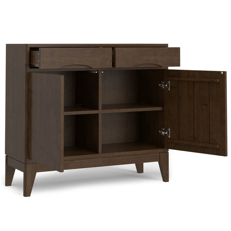 Harper - Entryway Storage Cabinet - Walnut Brown by HouseOfZazla