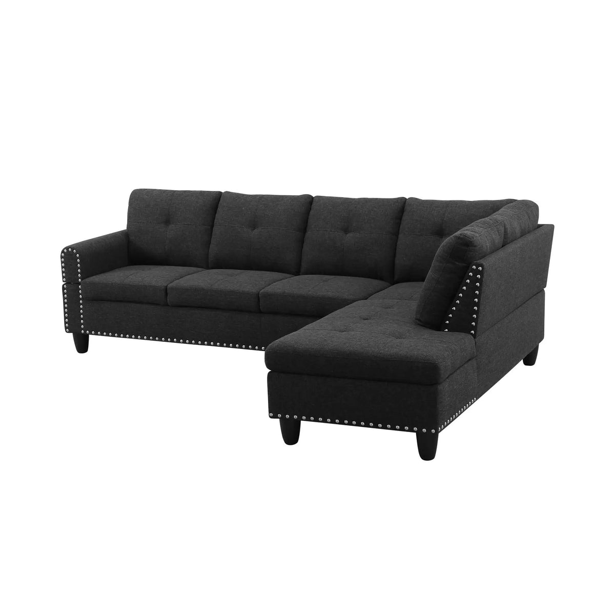 L-Shaped Sectional Sofa - 69.5" x 97.5" by HouseOfZazla
