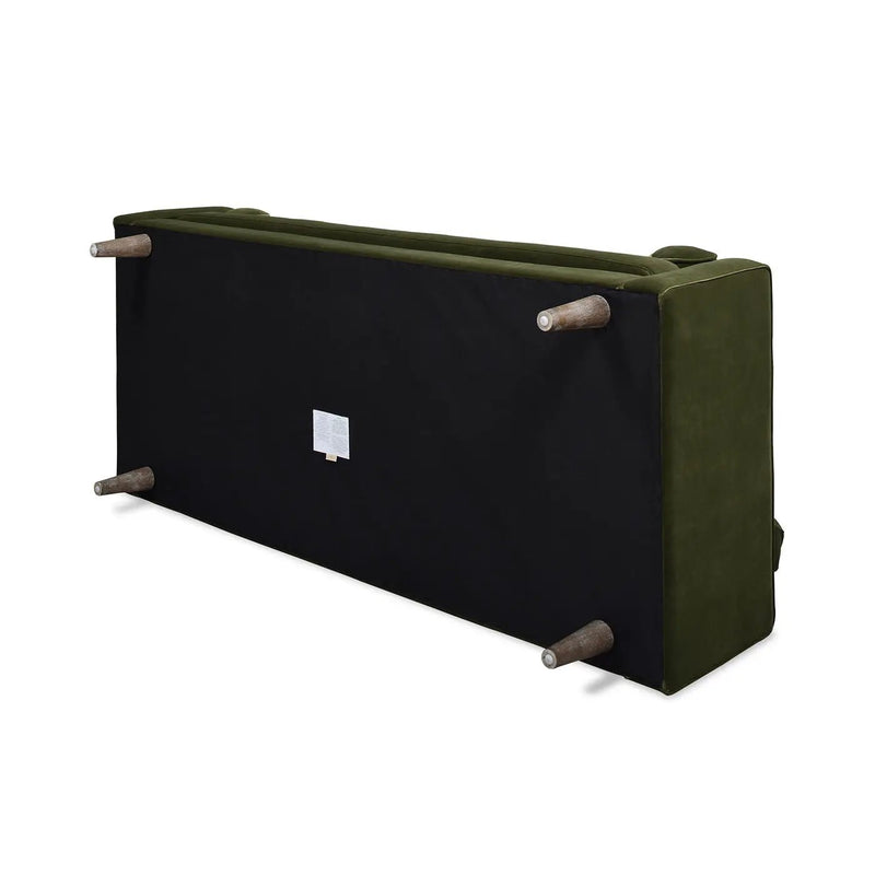 Nicholas - Mid-Century Modern Sofa - Olive Green by HouseOfZazla