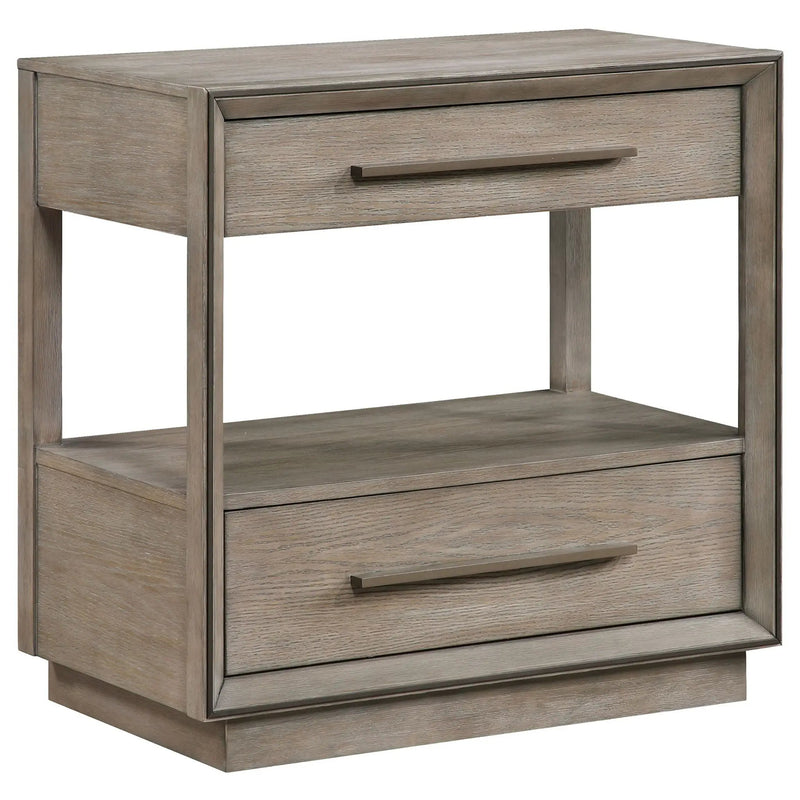 Durango 5-piece Eastern King Bedroom Set Taupe Oak by Unique Piece Furniture