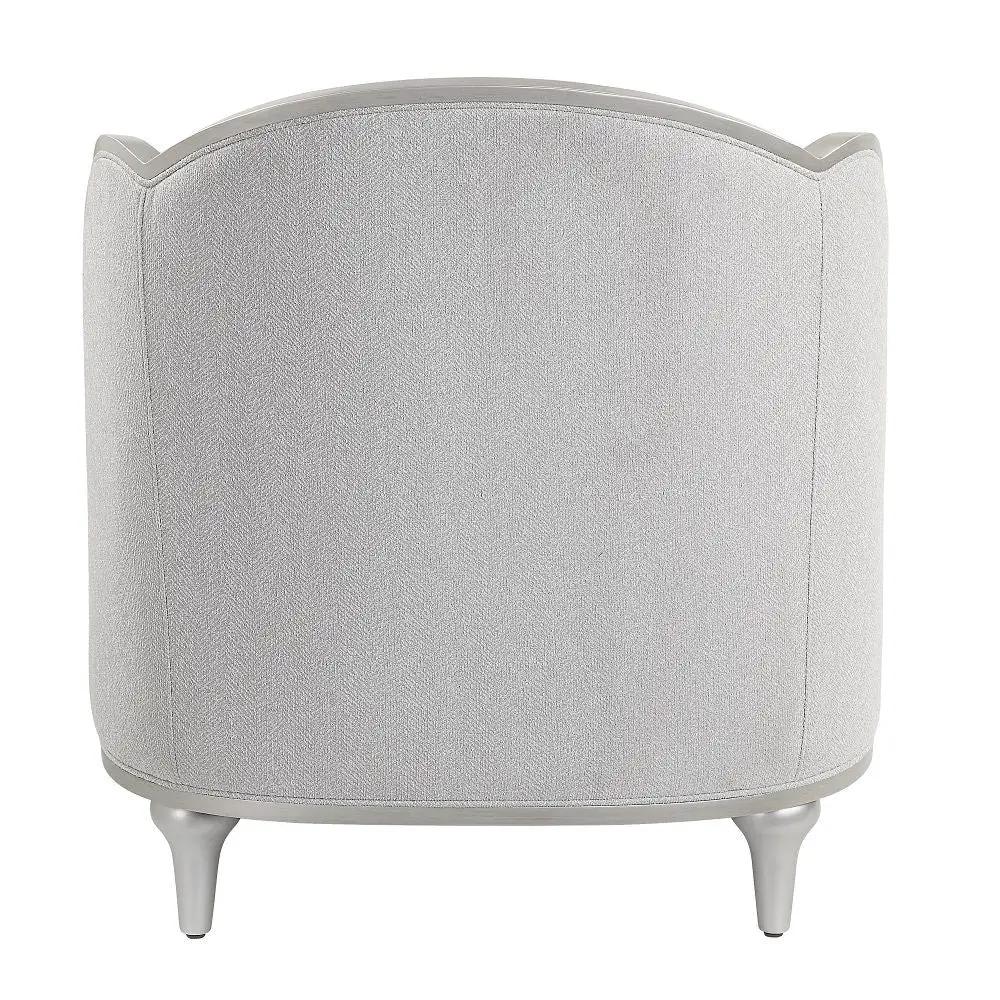 Kasa - Chair With Pillow - Beige Linen & Champagne by Unique Piece Furniture