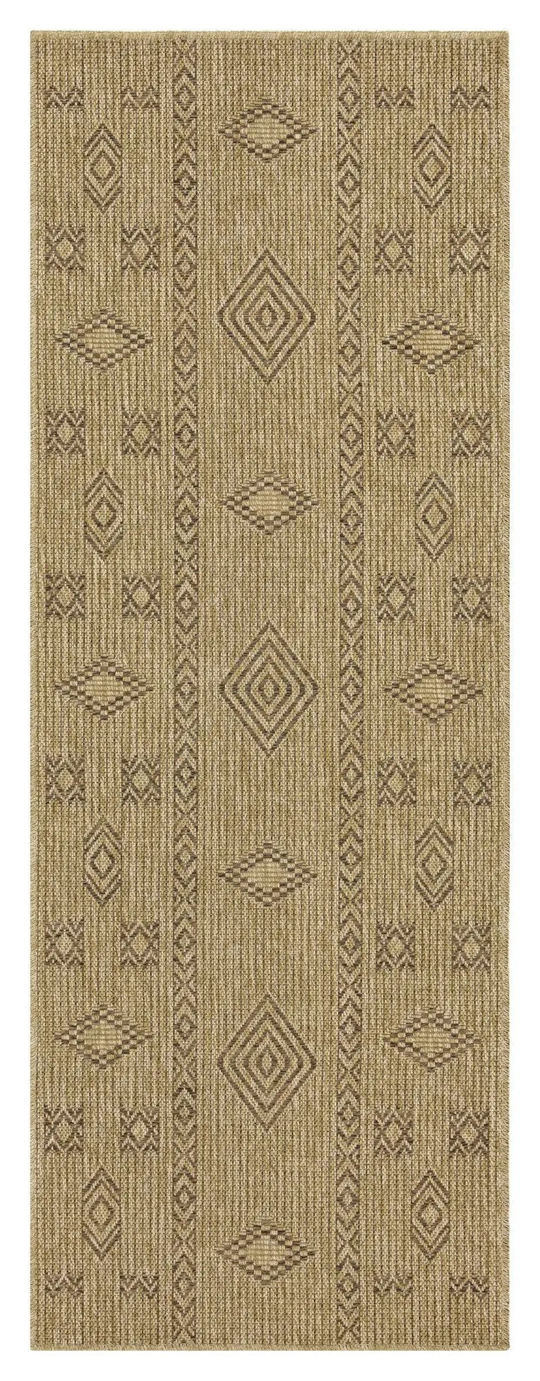 Earth GC_NTL1002 Jute/Mocha Area Rug by HouseOfZazla